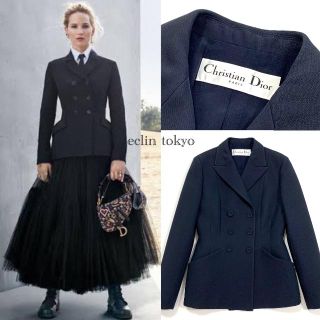 クリスチャンディオール(Christian Dior)のらくぱん様　クリスチャンディオール ジャケット 約50万ランウェイ着 E2116(テーラードジャケット)