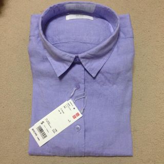 ユニクロ(UNIQLO)のUNIQLO♡リネンシャツ(シャツ/ブラウス(長袖/七分))