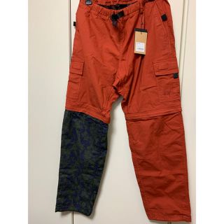 ステューシー(STUSSY)のSTUSSY GRAMICCI CARGO ZIP OFF PANT CLAY(ワークパンツ/カーゴパンツ)