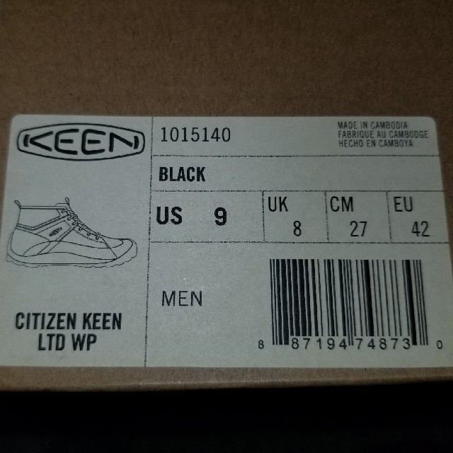 KEEN(キーン)の【KEEN】M-CITIZEN KEEN LTD WP(防水登山靴) スポーツ/アウトドアのアウトドア(登山用品)の商品写真