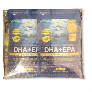 DHA+EPA 約3ヶ月分×2袋リノレン酸 サプリメント(その他)