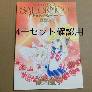 セーラームーン - セーラームーン原画集4冊セット確認用の通販 by