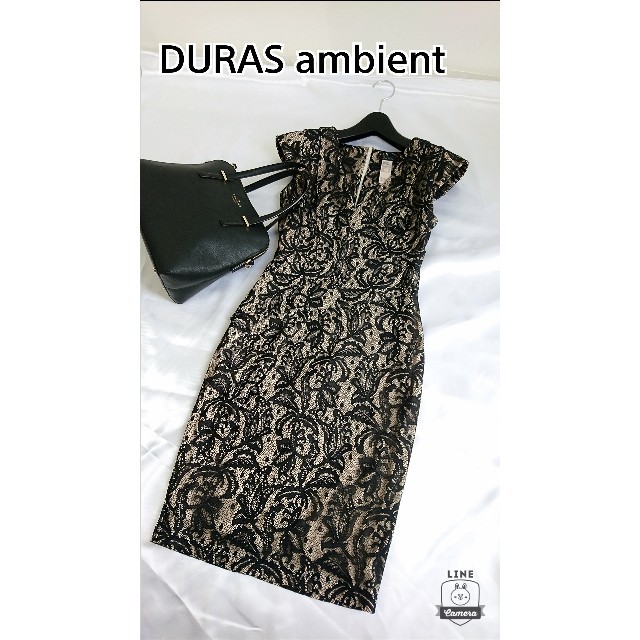 DURAS ambient(デュラスアンビエント)の美品♪ duras ambient  レースワンピース レディースのワンピース(ひざ丈ワンピース)の商品写真