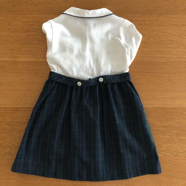 familiar(ファミリア)の【ちーまま様ご専用】familiar ワンピース &レインブーツ  キッズ/ベビー/マタニティのキッズ服女の子用(90cm~)(ワンピース)の商品写真