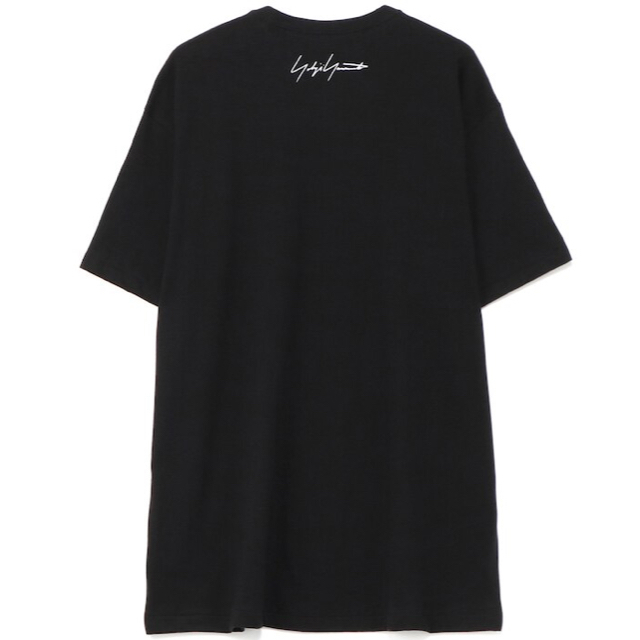 Yohji Yamamoto(ヨウジヤマモト)のYOHJI YAMAMOTO ヨウジヤマモト 朝倉優佳 ダリアTシャツ NOIR メンズのトップス(Tシャツ/カットソー(半袖/袖なし))の商品写真