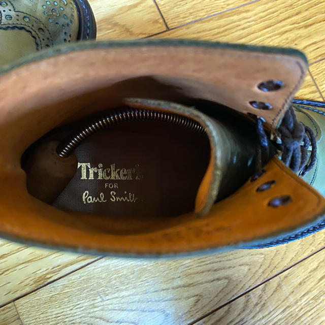 Trickers(トリッカーズ)のTricker's トリッカーズ ポールスミスコラボ　ブーツsize8.5  メンズの靴/シューズ(ブーツ)の商品写真
