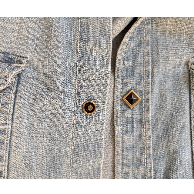 JACKROSE(ジャックローズ)のジャックローズの半袖デニムシャツ メンズのトップス(シャツ)の商品写真