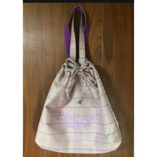 バーバリーブルーレーベル(BURBERRY BLUE LABEL)の⭐️新品⭐️ブルーレーベルクレストブリッジ⭐️巾着バッグ⭐️(トートバッグ)