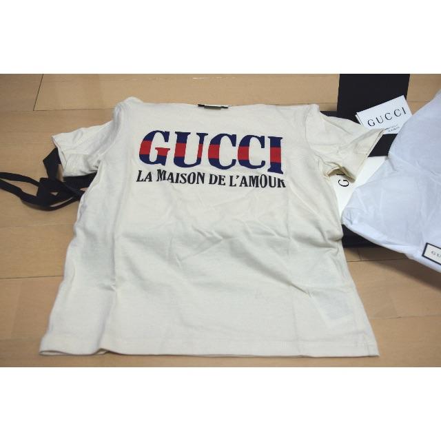 Gucci(グッチ)のGUCCIグッチ　チルドレン　Tシャツ　サイズ４ キッズ/ベビー/マタニティのキッズ服女の子用(90cm~)(Tシャツ/カットソー)の商品写真