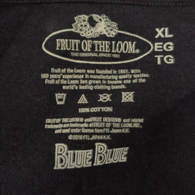 BLUE BLUE(ブルーブルー)の【美品】【即日発送】【2枚セット】BLUE BLUEインディゴTシャツ メンズのトップス(Tシャツ/カットソー(半袖/袖なし))の商品写真