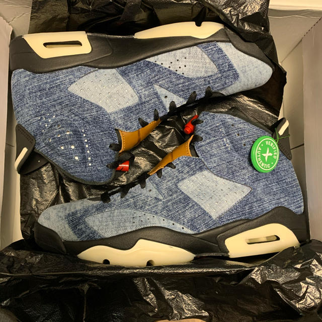 Air Jordan 6 retro Washed denim 28cm