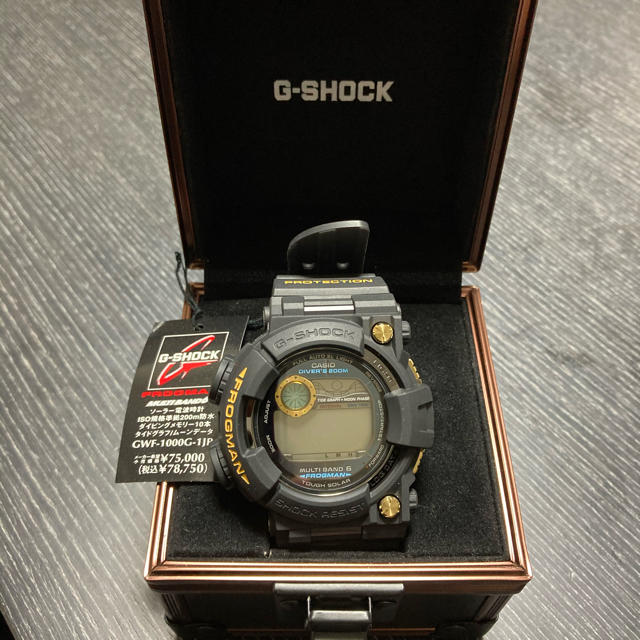 CASIO G-SHOCK フロッグマン GWF-1000G-1JR腕時計(デジタル)