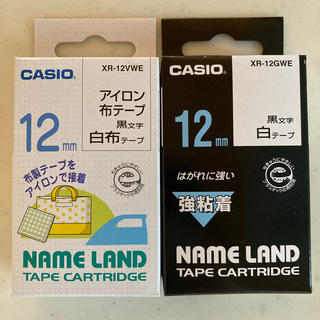 カシオ(CASIO)のCASIO ネームランド　テープ新品(オフィス用品一般)