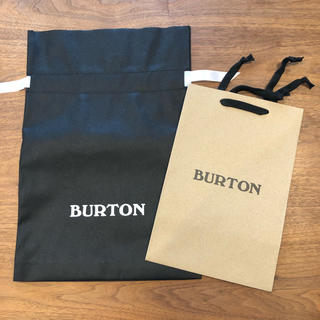 バートン(BURTON)のBURTON ギフトバック 紙袋 ２点(ラッピング/包装)