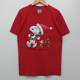 スヌーピー(SNOOPY)のスヌーピー ウッドストック PEANUTS Tシャツ S(Tシャツ/カットソー(半袖/袖なし))