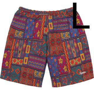 シュプリーム(Supreme)のLサイズ Supreme Patchwork Knit Short(ショートパンツ)