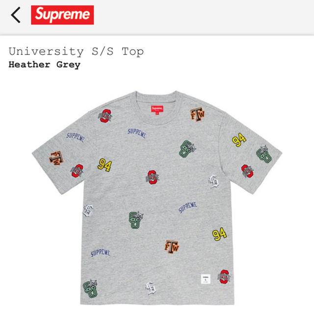 トップスsupreme tee