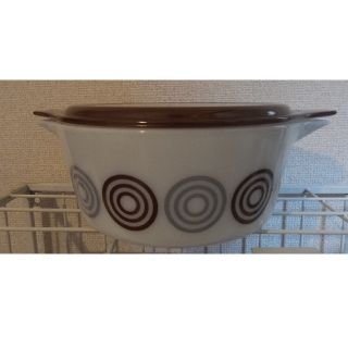 パイレックス(Pyrex)のオールドパイレックス・キャセロール(ガラス)