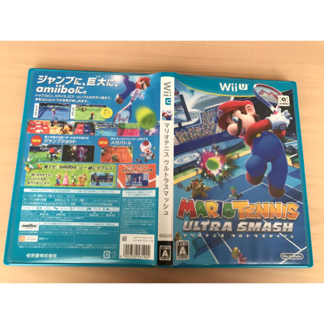 マリオテニス ウルトラスマッシュ Wii U エンタメ/ホビーのゲームソフト/ゲーム機本体(家庭用ゲームソフト)の商品写真