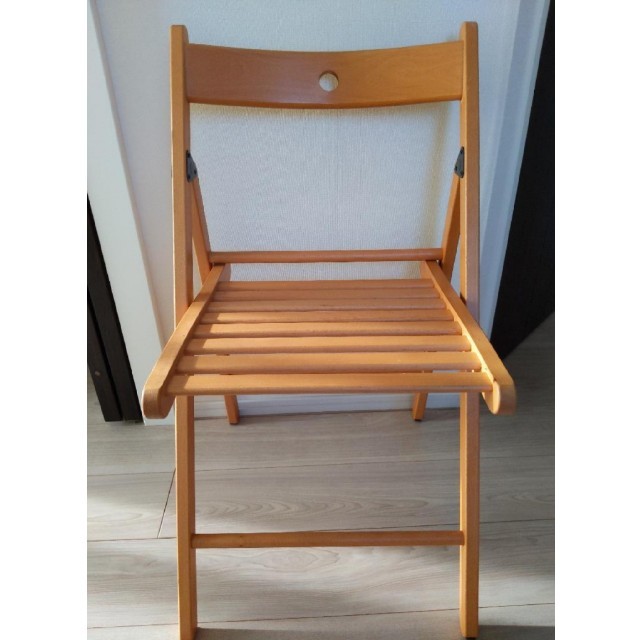 IKEA(イケア)のIKEA  TELJE　折りたたみイス 2脚 インテリア/住まい/日用品の椅子/チェア(折り畳みイス)の商品写真