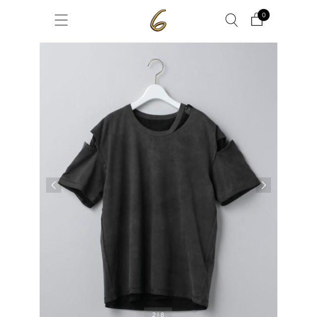 BEAUTY&YOUTH UNITED ARROWS(ビューティアンドユースユナイテッドアローズ)のPERVERZE 6コラボTシャツ メンズのトップス(Tシャツ/カットソー(半袖/袖なし))の商品写真