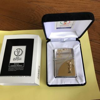 日韓サッカーワールドカップ記念zippo(記念品/関連グッズ)