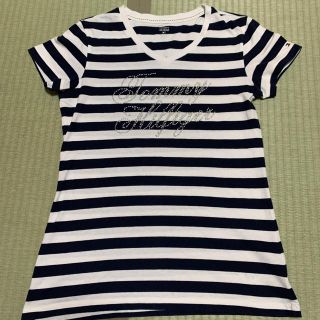 トミーヒルフィガー(TOMMY HILFIGER)のトミーヒルフィガーボーダーTシャツ(Tシャツ(半袖/袖なし))