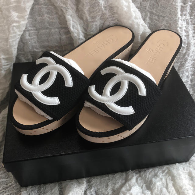 CHANEL - 美品 CHANEL ココマークサンダルの通販 by uiae's shop｜シャネルならラクマ