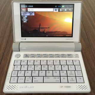 セイコー(SEIKO)のスペイン語OK DF-X8001　DAYFILER ケース付き(電子ブックリーダー)