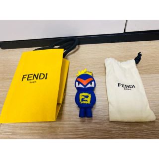 フェンディ(FENDI)の未使用　フェンディ FENDI USB付キーホルダー キーリング ラバー (キーホルダー)