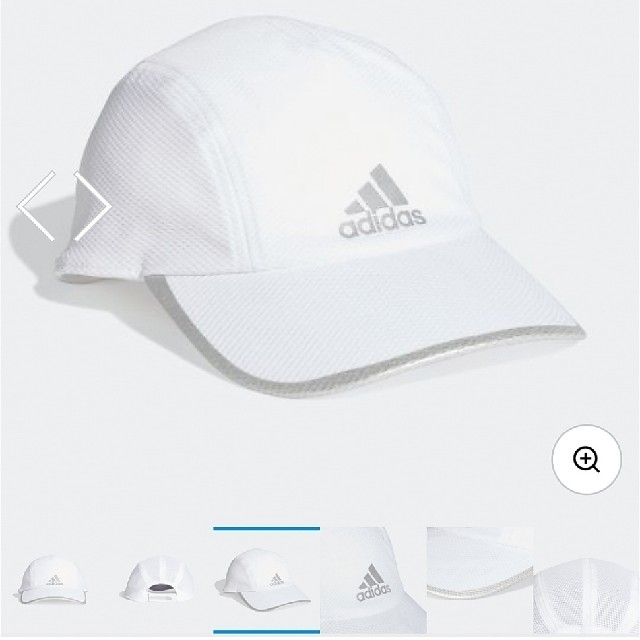 adidas(アディダス)のadidasランニングキャップ　ユニセックス メンズの帽子(キャップ)の商品写真