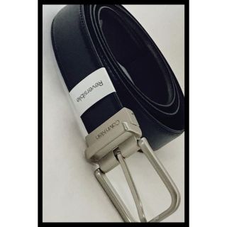 カルバンクライン(Calvin Klein)の正規品 新品カルバンクライン 高級牛革12100円 リバーシブルベルト(ベルト)