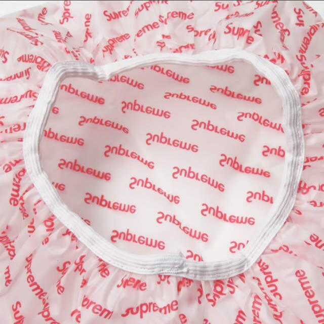 Supreme(シュプリーム)のsupreme shower cap 2019 S/S シャワーキャップ エンタメ/ホビーのコレクション(ノベルティグッズ)の商品写真