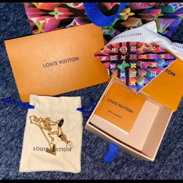 LOUIS VUITTON(ルイヴィトン)の【美品】☆★ルイヴィトン★☆  エセンシャルV ネックレス♡ レディースのアクセサリー(ネックレス)の商品写真