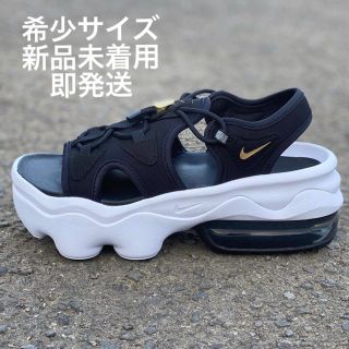 ナイキ(NIKE)の【25cm新品未着用】nike エアマックスココ ブラック ホワイト(サンダル)