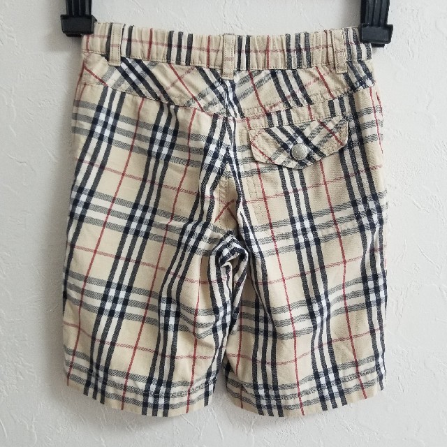 BURBERRY(バーバリー)のバーバリー　ハーフパンツ110 キッズ/ベビー/マタニティのキッズ服男の子用(90cm~)(パンツ/スパッツ)の商品写真