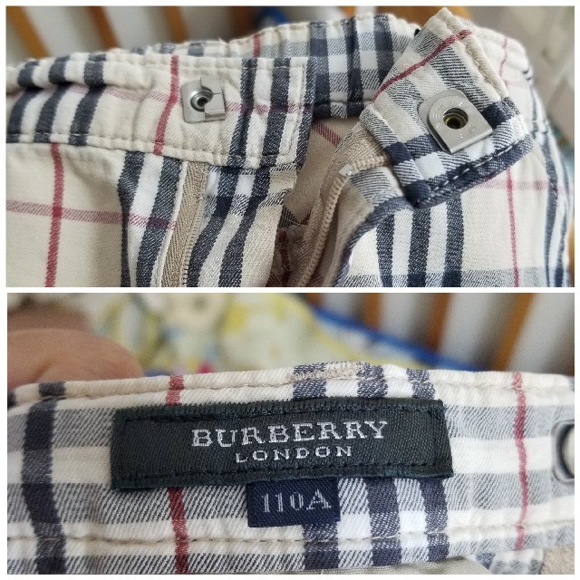 BURBERRY(バーバリー)のバーバリー　ハーフパンツ110 キッズ/ベビー/マタニティのキッズ服男の子用(90cm~)(パンツ/スパッツ)の商品写真