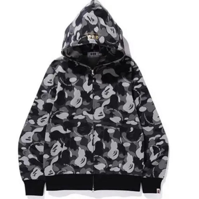 COMME des GARCONS BAPE FULL ZIP HOODIE - パーカー