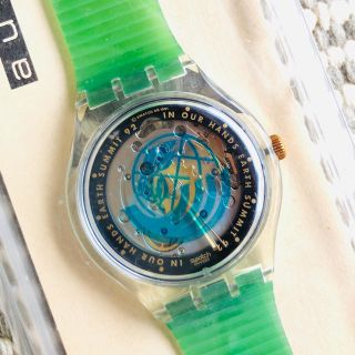 スウォッチ(swatch)のスウォッチ　アースサミット'92 オートマティック　未使用品(腕時計(アナログ))