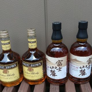 【値下‼️】【終売品】キリン ロバートブラウン・富士山麓原酒50° 各2本