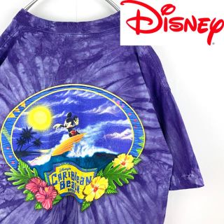 ディズニー(Disney)のレア☆USA古着 90s【ディズニー】ミッキー キャラクターTシャツ タイダイ(Tシャツ/カットソー(半袖/袖なし))