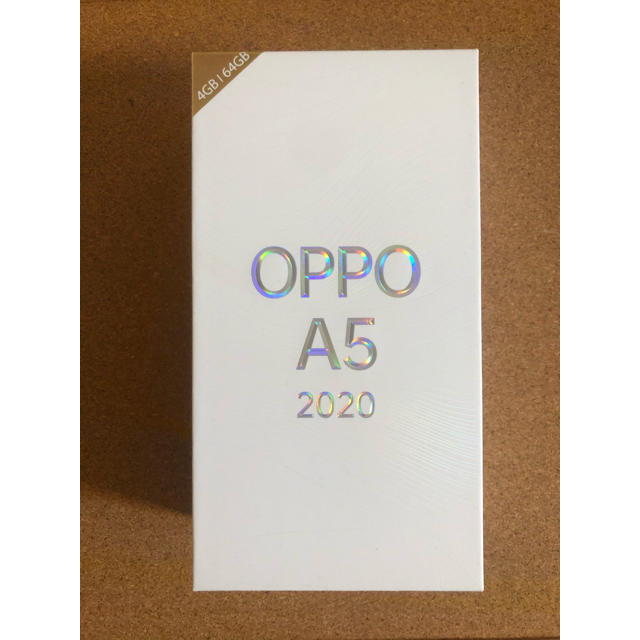 oppo A5 2020スマートフォン本体