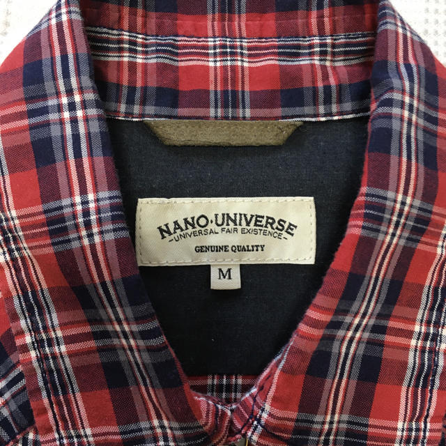 nano・universe(ナノユニバース)の【古着】ナノユニバース　7分袖シャツ メンズのトップス(シャツ)の商品写真