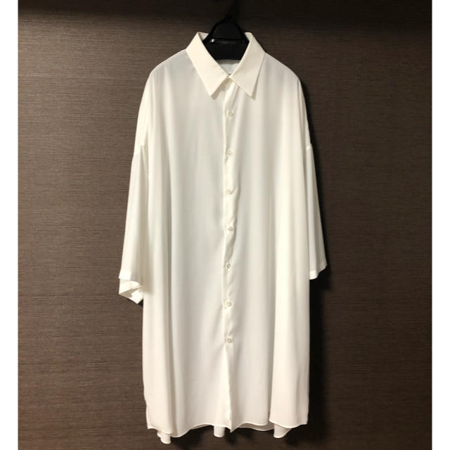 LAD MUSICIAN(ラッドミュージシャン)のLAD MUSICIAN SUPER BIG 半袖 SHIRT 46 白 メンズのトップス(シャツ)の商品写真