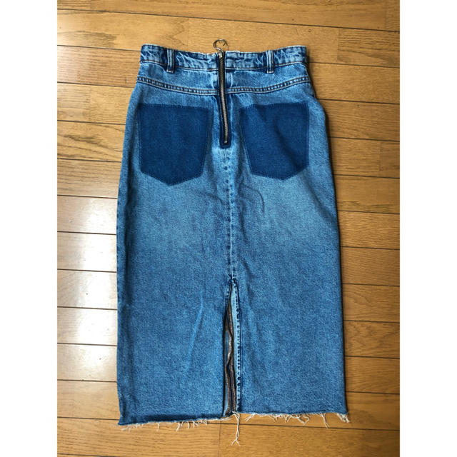 ZARA(ザラ)のzara デニムスカート　xs レディースのスカート(ロングスカート)の商品写真