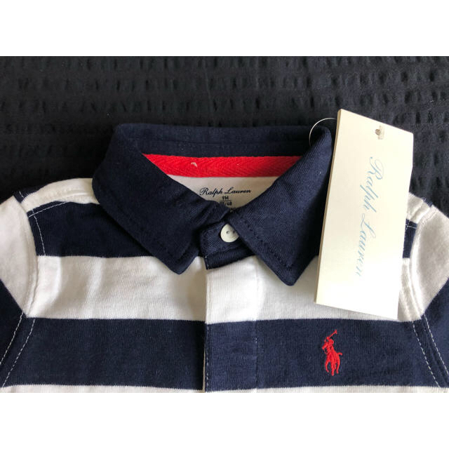 Ralph Lauren(ラルフローレン)の【新品、タグ付き】ラルフローレン ロンパース 9M キッズ/ベビー/マタニティのベビー服(~85cm)(ロンパース)の商品写真