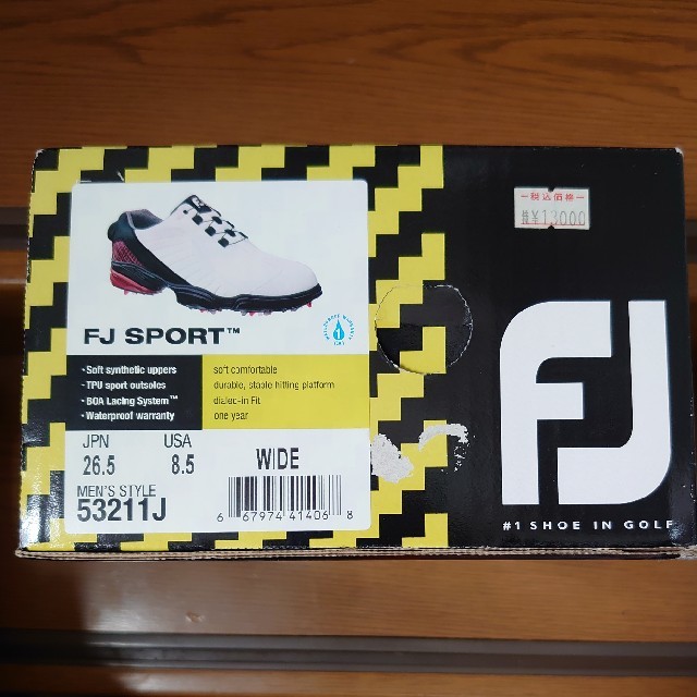 シューズFootJoy FJ Sport ゴルフシューズ 26.5cm