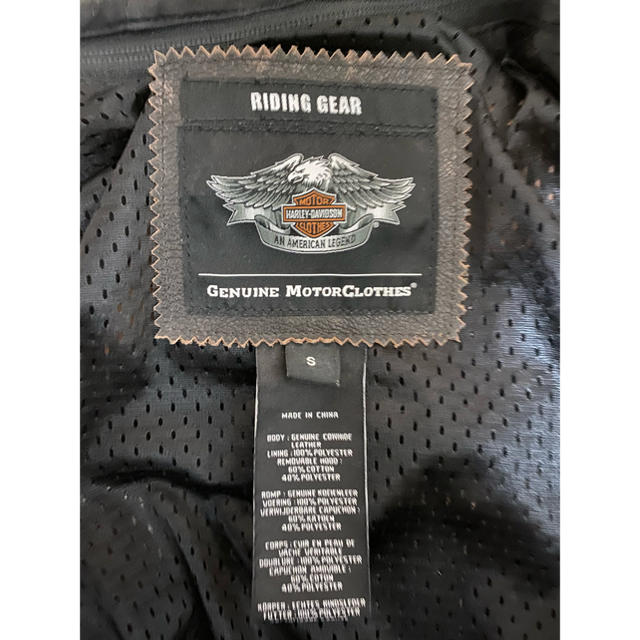 Harley Davidson(ハーレーダビッドソン)のハーレーダヴィッドソン　レザージャケット メンズのジャケット/アウター(ライダースジャケット)の商品写真