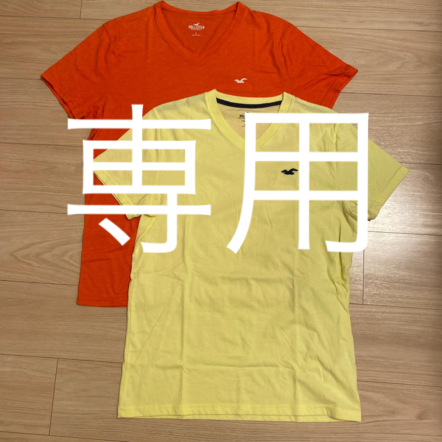 Hollister(ホリスター)の【エックス様専用】ホリスター　メンズTシャツ メンズのトップス(Tシャツ/カットソー(半袖/袖なし))の商品写真