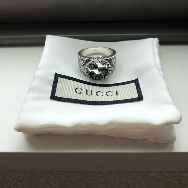 Gucci インターロッキングリング 22号 【史上最も激安】 8060円 www
